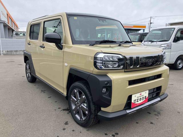 タフトＧ　ダーククロムベンチャー４ＷＤ　ＣＶＴ　衝突被害軽減ブレーキ　横滑り防止装置　ＡＢＳ　アイドリングストップ　プッシュボタンスタート　スカイフィールトップ　オートエアコン　前席シートヒーター　オートマチックハイビーム（福島県）の中古車