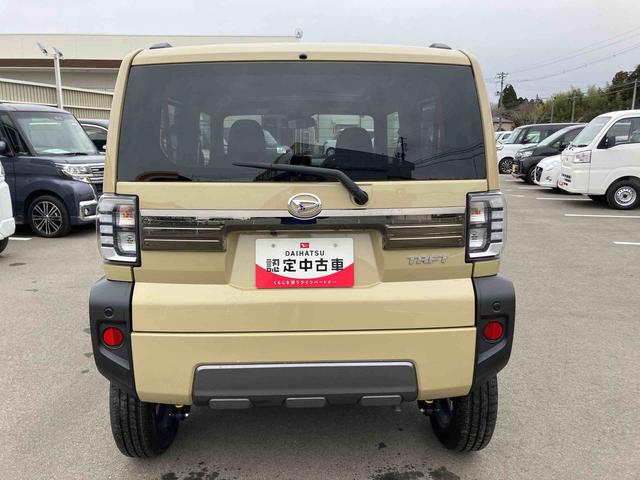 タフトＧ　ダーククロムベンチャー４ＷＤ　ＣＶＴ　衝突被害軽減ブレーキ　横滑り防止装置　ＡＢＳ　アイドリングストップ　プッシュボタンスタート　スカイフィールトップ　オートエアコン　前席シートヒーター　オートマチックハイビーム（福島県）の中古車