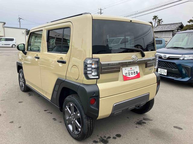 タフトＧ　ダーククロムベンチャー４ＷＤ　ＣＶＴ　衝突被害軽減ブレーキ　横滑り防止装置　ＡＢＳ　アイドリングストップ　プッシュボタンスタート　スカイフィールトップ　オートエアコン　前席シートヒーター　オートマチックハイビーム（福島県）の中古車