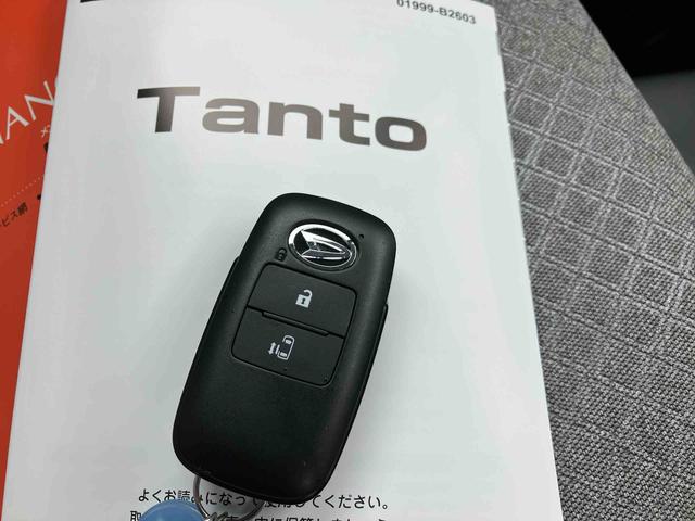タントＸターボ４ＷＤ　ＣＶＴ　６６０ｃｃ　衝突被害軽減ブレーキ　横滑り防止装置　ＡＢＳ　アイドリングストップ　プッシュボタンスタート　両側スライドドア　前席シートヒーター　ナビ用バックカメラ　オートエアコン（福島県）の中古車