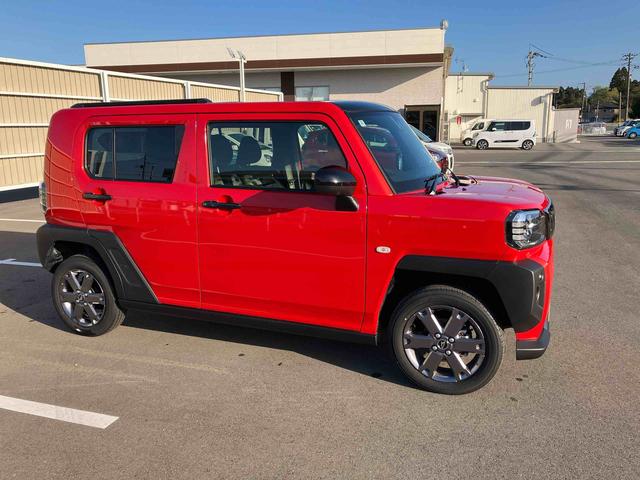 タフトＧターボ　ダーククロムベンチャー２ＷＤ　ＣＶＴ　６６０ｃｃ　スカイフィールトップ　カーナビ　全方位モニター　ドライブレコーダー　衝突被害軽減ブレーキ　横滑り防止装置　ＡＢＳ　アイドリングストップ　プッシュボタンスタート（福島県）の中古車