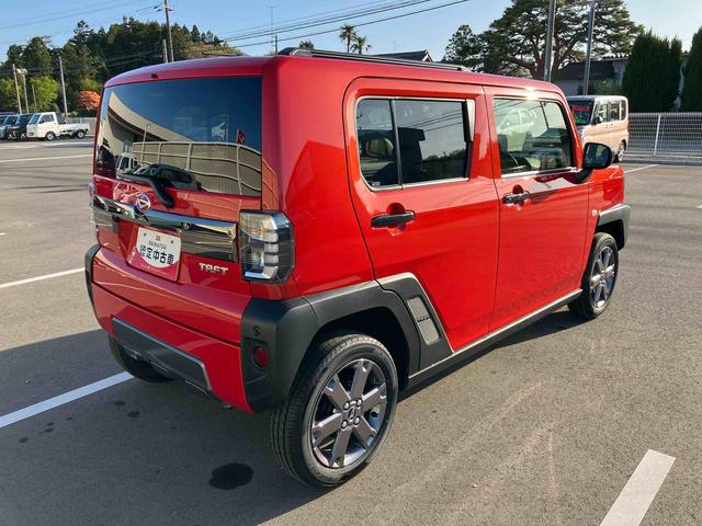 タフトＧターボ　ダーククロムベンチャー２ＷＤ　ＣＶＴ　６６０ｃｃ　スカイフィールトップ　カーナビ　全方位モニター　ドライブレコーダー　衝突被害軽減ブレーキ　横滑り防止装置　ＡＢＳ　アイドリングストップ　プッシュボタンスタート（福島県）の中古車