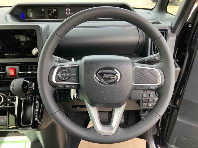タントカスタムＲＳ２ＷＤ　ＣＶＴ　６６０ｃｃ　ターボ　衝突被害軽減ブレーキ　横滑り防止装置　ＡＢＳ　アイドリングストップ　プッシュボタンスタート　両側電動スライドドア　前席シートヒーター　パノラマモニター対応カメラ（福島県）の中古車