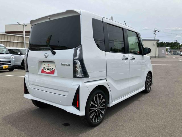 タントカスタムＲＳ２ＷＤ　ＣＶＴ　６６０ｃｃ　ターボ　ナビ　バックモニター　ドライブレコーダー　衝突被害軽減ブレーキ　横滑り防止装置　ＡＢＳ　アイドリングストップ　プッシュボタンスタート　両側電動スライドドア（福島県）の中古車