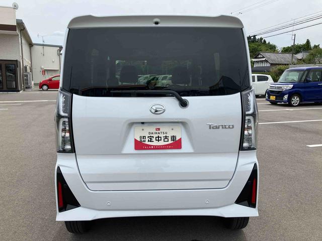 タントカスタムＲＳ２ＷＤ　ＣＶＴ　６６０ｃｃ　ターボ　ナビ　バックモニター　ドライブレコーダー　衝突被害軽減ブレーキ　横滑り防止装置　ＡＢＳ　アイドリングストップ　プッシュボタンスタート　両側電動スライドドア（福島県）の中古車