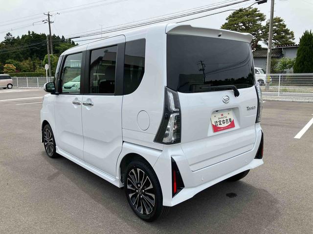 タントカスタムＲＳ２ＷＤ　ＣＶＴ　６６０ｃｃ　ターボ　ナビ　バックモニター　ドライブレコーダー　衝突被害軽減ブレーキ　横滑り防止装置　ＡＢＳ　アイドリングストップ　プッシュボタンスタート　両側電動スライドドア（福島県）の中古車