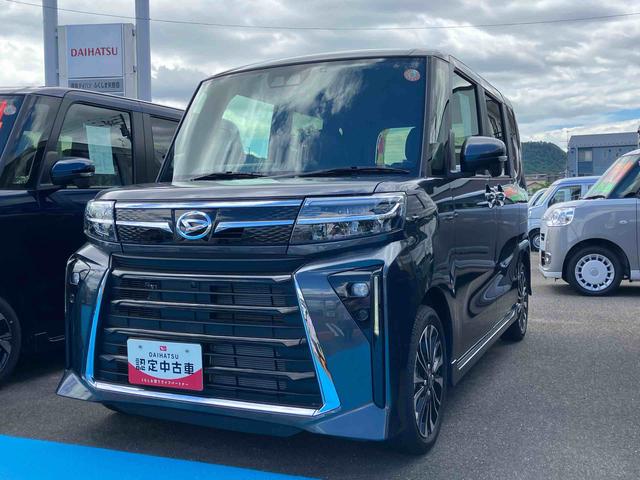 タントカスタムＲＳ２ＷＤ　ＣＶＴ　ターボ　６６０ｃｃ　ナビ　ドライブレコーダー　全方位モニター　衝突被害軽減ブレーキ　横滑り防止装置　ＡＢＳ　アイドリングストップ　プッシュボタンスタート　両側電動スライドドア（福島県）の中古車