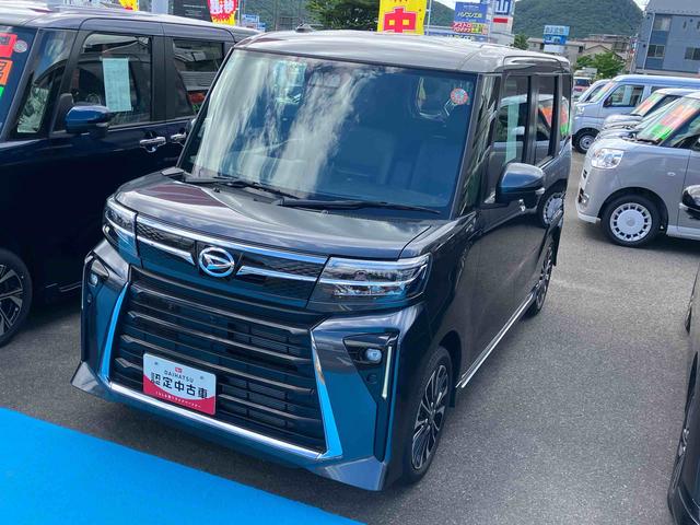 タントカスタムＲＳ２ＷＤ　ＣＶＴ　ターボ　６６０ｃｃ　ナビ　ドライブレコーダー　全方位モニター　衝突被害軽減ブレーキ　横滑り防止装置　ＡＢＳ　アイドリングストップ　プッシュボタンスタート　両側電動スライドドア（福島県）の中古車