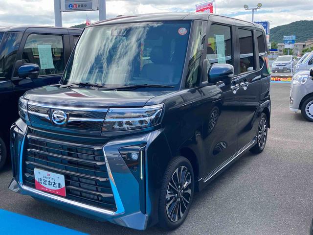 タントカスタムＲＳ２ＷＤ　ＣＶＴ　ターボ　６６０ｃｃ　ナビ　ドライブレコーダー　全方位モニター　衝突被害軽減ブレーキ　横滑り防止装置　ＡＢＳ　アイドリングストップ　プッシュボタンスタート　両側電動スライドドア（福島県）の中古車