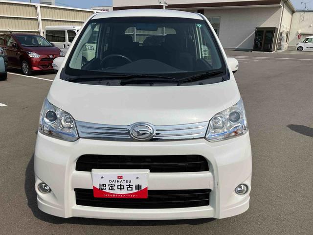 ムーヴカスタム　Ｘ２ＷＤ　ＣＶＴ　６６０ｃｃ　ＡＢＳ　運転席・助手席エアバッグ　アイドリングストップ　プッシュボタンスタート　オートエアコン　ベンチシート　スマートキー　車検整備付　ワンオーナー車（福島県）の中古車