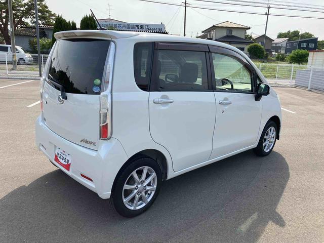 ムーヴカスタム　Ｘ２ＷＤ　ＣＶＴ　６６０ｃｃ　ＡＢＳ　運転席・助手席エアバッグ　アイドリングストップ　プッシュボタンスタート　オートエアコン　ベンチシート　スマートキー　車検整備付　ワンオーナー車（福島県）の中古車