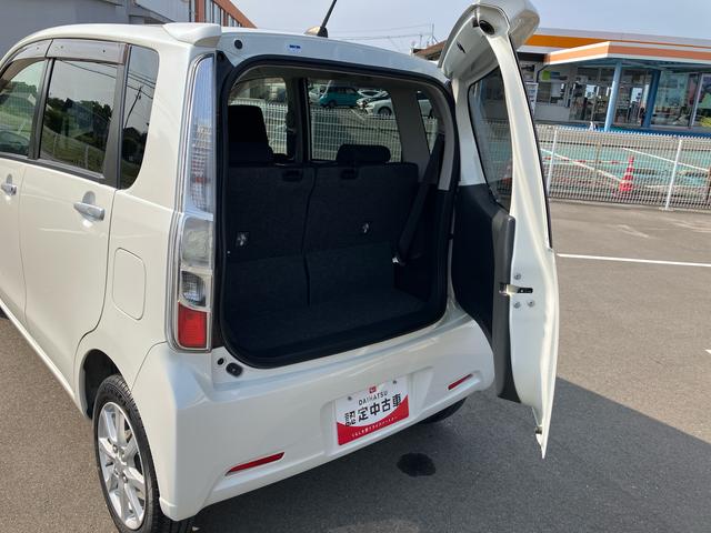 ムーヴカスタム　Ｘ２ＷＤ　ＣＶＴ　６６０ｃｃ　ＡＢＳ　運転席・助手席エアバッグ　アイドリングストップ　プッシュボタンスタート　オートエアコン　ベンチシート　スマートキー　車検整備付　ワンオーナー車（福島県）の中古車