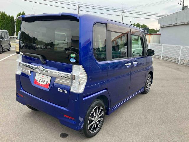 タントカスタムX トップエディションSAII2WD CVT 660cc 両側スライドドア ナビ オートエアコン 衝突被害軽減ブレーキ 横滑り防止装置 ABS アイドリングストップ プッシュボタンスタート スマートキー ワンオーナー車(福島県)の中古車