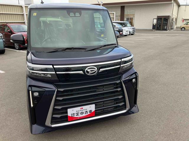 タントカスタムＸ２ＷＤ　ＣＶＴ　６６０ｃｃ　両側電動スライドドア　衝突被害軽減ブレーキ　横滑り防止装置　ＡＢＳ　サイドエアバッグ　前席シートヒーター　アイドリングストップ　プッシュボタンスタート　スマートキー（福島県）の中古車