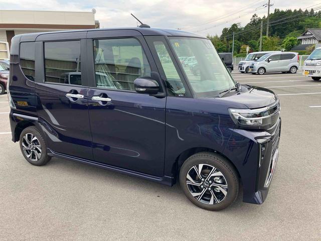 タントカスタムＸ２ＷＤ　ＣＶＴ　６６０ｃｃ　両側電動スライドドア　衝突被害軽減ブレーキ　横滑り防止装置　ＡＢＳ　サイドエアバッグ　前席シートヒーター　アイドリングストップ　プッシュボタンスタート　スマートキー（福島県）の中古車