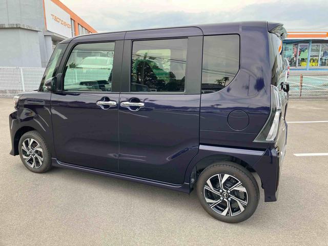 タントカスタムＸ２ＷＤ　ＣＶＴ　６６０ｃｃ　両側電動スライドドア　衝突被害軽減ブレーキ　横滑り防止装置　ＡＢＳ　サイドエアバッグ　前席シートヒーター　アイドリングストップ　プッシュボタンスタート　スマートキー（福島県）の中古車