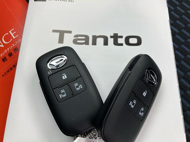タントカスタムＸ２ＷＤ　ＣＶＴ　６６０ｃｃ　両側電動スライドドア　衝突被害軽減ブレーキ　横滑り防止装置　ＡＢＳ　サイドエアバッグ　前席シートヒーター　アイドリングストップ　プッシュボタンスタート　スマートキー（福島県）の中古車