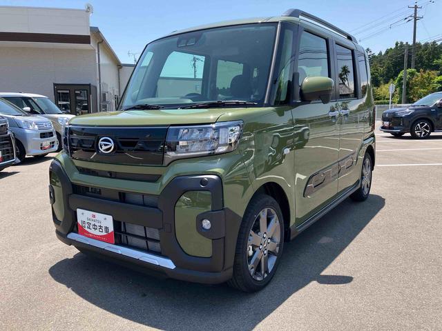 タントファンクロスターボ２ＷＤ　ＣＶＴ　６６０ｃｃ　衝突被害軽減ブレーキ　横滑り防止装置　ＡＢＳ　アイドリングストップ　プッシュボタンスタート　両側電動スライドドア　前席シートヒーター　ベンチシート　オートエアコン（福島県）の中古車