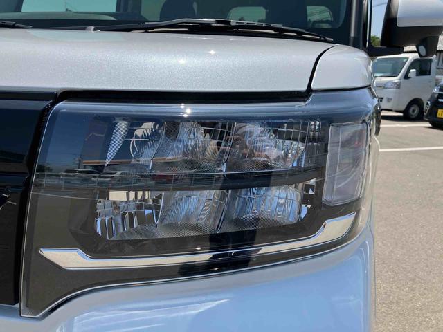 タントファンクロスターボ２ＷＤ　ＣＶＴ　６６０ｃｃ　両側電動スライドドア　衝突被害軽減ブレーキ　横滑り防止装置　ＡＢＳ　アイドリングストップ　プッシュボタンスタート　オートエアコン　前席シートヒーター　全方位モニター用カメラ（福島県）の中古車