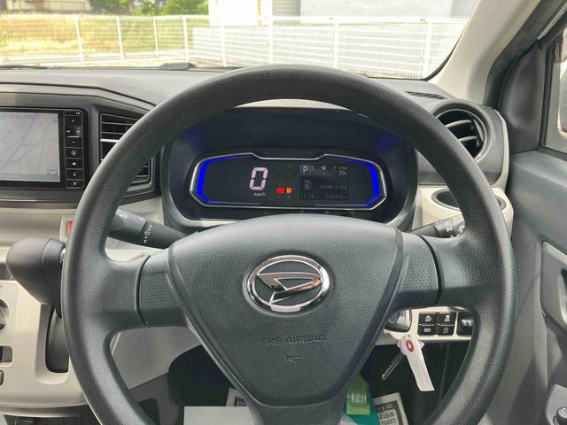 ミライースＸ　ＳＡIII２ＷＤ　ＣＶＴ　６６０ｃｃ　ナビ　ドライブレコーダー　ＥＴＣ車載器　衝突被害軽減ブレーキ　横滑り防止装置　ＡＢＳ　運転席・助手席エアバッグ　アイドリングストップ　マニュアルエアコン　車検整備付（福島県）の中古車