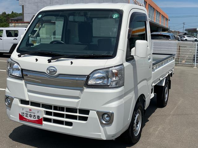 ハイゼットトラックＥＸＴ２ＷＤ　６６０ｃｃ　５速マニュアル　ナビ　バックモニター　ＥＴＣ車載器　エアコン　パワーステアリング　パワーウィンドウ　大型乗降アシストグリップ　荷台作業灯　運転席エアバッグ　ワンオーナー車（福島県）の中古車