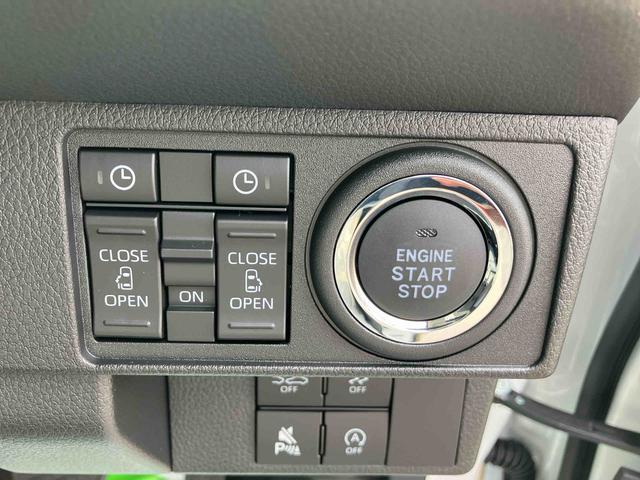 ムーヴキャンバスストライプスＧ２ＷＤ　ＣＶＴ　６６０ｃｃ　両側電動スライドドア　衝突被害軽減ブレーキ　横滑り防止装置　ＡＢＳ　アイドリングストップ　プッシュボタンスタート　前席シートヒーター　ホットカップホルダー　届出済未使用車（福島県）の中古車