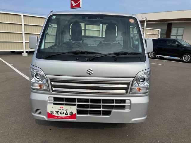キャリイトラックＫＣスペシャルパートタイム４ＷＤ　６６０ｃｃ　フロア４ＡＴ　デュアルカメラブレーキサポート　運転席・助手席エアバッグ　カーナビ　バックモニター　アイドリングストップ　マニュアルエアコン　パワーウィンドウ（福島県）の中古車