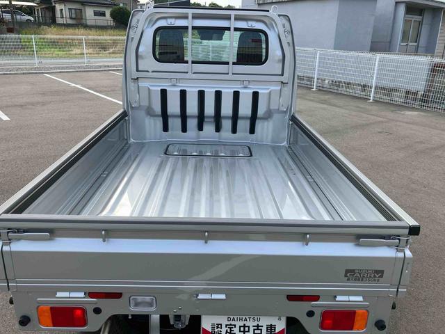 キャリイトラックＫＣスペシャルパートタイム４ＷＤ　６６０ｃｃ　フロア４ＡＴ　デュアルカメラブレーキサポート　運転席・助手席エアバッグ　カーナビ　バックモニター　アイドリングストップ　マニュアルエアコン　パワーウィンドウ（福島県）の中古車