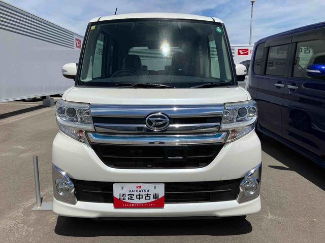 タントカスタムＲＳ　ＳＡ２ＷＤ　ＣＶＴ　６６０ｃｃ　ターボ　ナビ　ＥＴＣ車載器　オートエアコン　両側電動スライドドア　衝突被害軽減ブレーキ　横滑り防止装置　ＡＢＳ　アイドリングストップ　プッシュボタンスタート　ワンオーナー車（福島県）の中古車