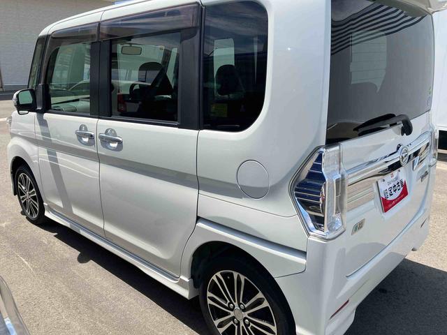 タントカスタムＲＳ　ＳＡ２ＷＤ　ＣＶＴ　６６０ｃｃ　ターボ　ナビ　ＥＴＣ車載器　オートエアコン　両側電動スライドドア　衝突被害軽減ブレーキ　横滑り防止装置　ＡＢＳ　アイドリングストップ　プッシュボタンスタート　ワンオーナー車（福島県）の中古車