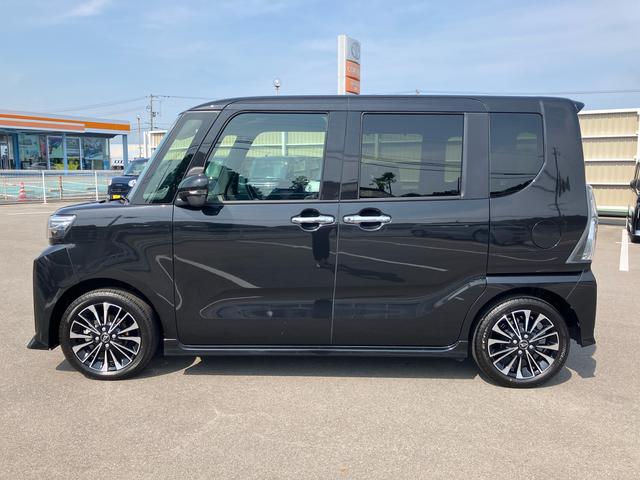 タントカスタムＲＳ２ＷＤ　ＣＶＴ　６６０ｃｃ　ターボ　ナビ　全方位モニター　ＥＴＣ車載器　両側電動スライドドア　衝突被害軽減ブレーキ　横滑り防止装置　ＡＢＳ　アイドリングストップ　プッシュボタンスタート（福島県）の中古車