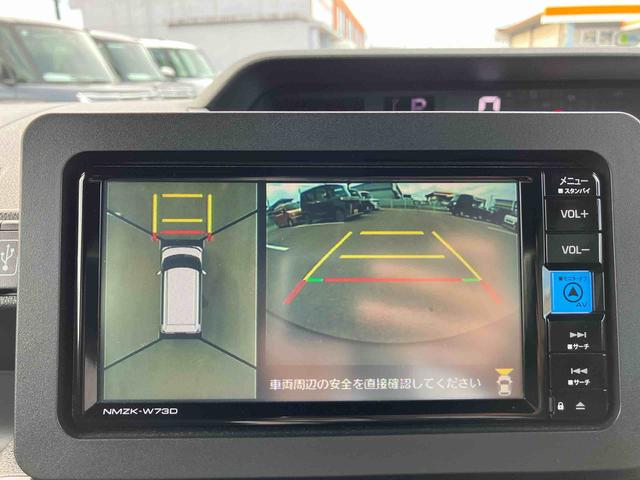 タントカスタムＸ２ＷＤ　ＣＶＴ　６６０ｃｃ　ナビ　全方位モニター　ＥＴＣ車載器　衝突被害軽減ブレーキ　横滑り防止装置　ＡＢＳ　両側電動スライドドア　アイドリングストップ　プッシュボタンスタート　前席シートヒーター（福島県）の中古車