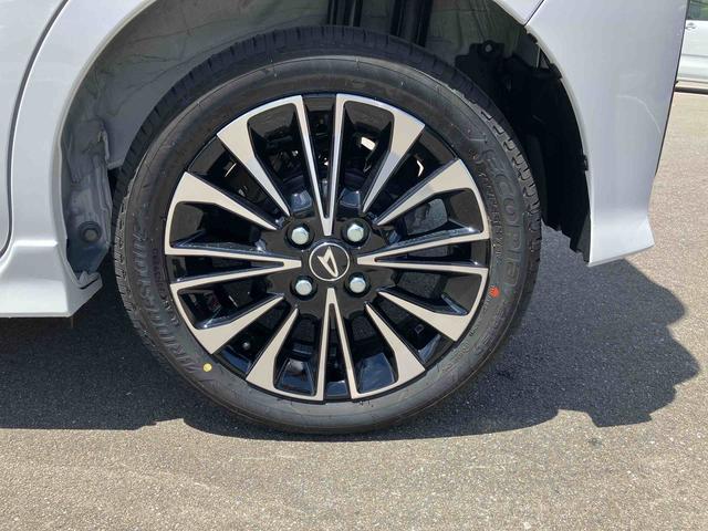 タントカスタムＲＳ２ＷＤ　６６０ｃｃ　ターボ　両側電動スライドドア　衝突被害軽減ブレーキ　横滑り防止装置　ＡＢＳ　アイドリングストップ　プッシュボタンスタート　ベンチシート　全方位モニター用カメラ　届出済未使用車（福島県）の中古車
