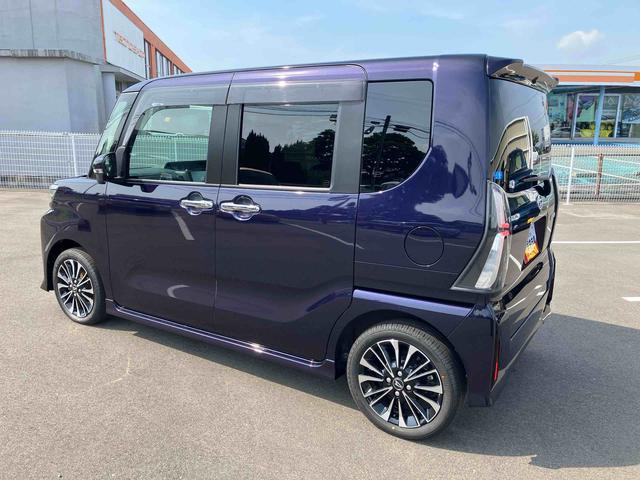 タントカスタムＲＳ２ＷＤ　ＣＶＴ　６６０ｃｃ　ターボ　両側電動スライドドア　ナビ　全方位モニター　衝突被害軽減ブレーキ　横滑り防止装置　ＡＢＳ　アイドリングストップ　プッシュボタンスタート　車検整備付　ワンオーナー車（福島県）の中古車
