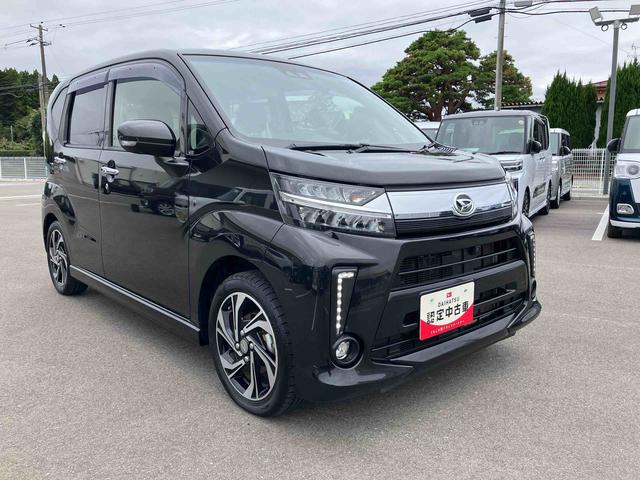 ムーヴカスタム　ＲＳ　ハイパーリミテッドＳＡIII２ＷＤ　ＣＶＴ　６６０ｃｃ　ターボ　ナビ　全方位モニター　衝突被害軽減ブレーキ　横滑り防止装置　ＡＢＳ　アイドリングストップ　プッシュボタンスタート　運転席シートヒーター　オートエアコン（福島県）の中古車