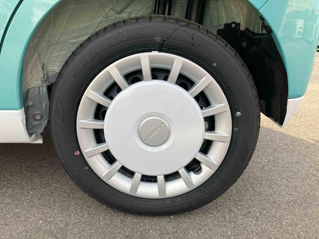 ムーヴキャンバスストライプスＧ２ＷＤ　ＣＶＴ　６６０ｃｃ　両側電動スライドドア　衝突被害軽減ブレーキ　横滑り防止装置　ＡＢＳ　サイドエアバッグ　ベンチシート　オートエアコン　アイドリングストップ　プッシュボタンスタート（福島県）の中古車