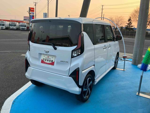 ムーヴＲＳ　ターボ　４ＷＤ４ＷＤ　ＣＶＴ　６６０ｃｃ　ターボ　衝突被害軽減ブレーキ　横滑り防止装置　ＡＢＳ　アイドリングストップ　プッシュボタンスタート　両側電動スライドドア　ディスプレイオーディオ　クルーズコントロール（福島県）の中古車