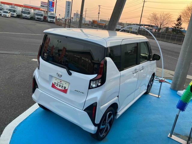 ムーヴＲＳ　ターボ　４ＷＤ４ＷＤ　ＣＶＴ　６６０ｃｃ　ターボ　衝突被害軽減ブレーキ　横滑り防止装置　ＡＢＳ　アイドリングストップ　プッシュボタンスタート　両側電動スライドドア　ディスプレイオーディオ　クルーズコントロール（福島県）の中古車