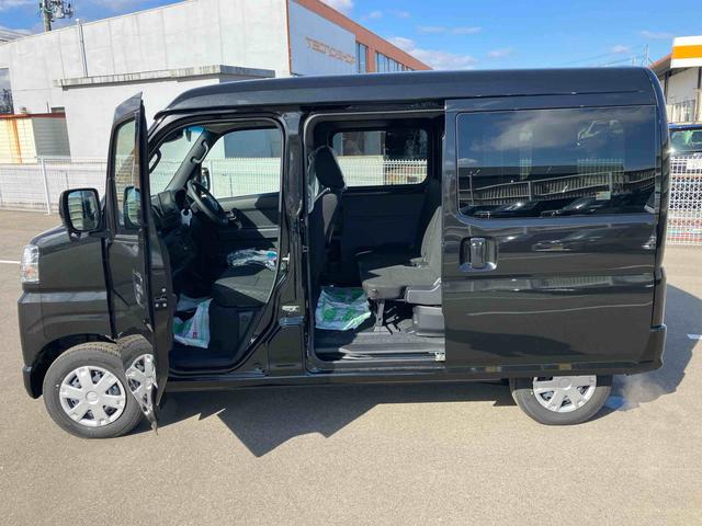 ハイゼットカーゴクルーズターボ　届出済未使用車４ＷＤ　ＣＶＴ　６６０ｃｃ　ディスプレイオーディオ　バックモニター　衝突被害軽減ブレーキ　横滑り防止装置　ＡＢＳ　アイドリングストップ　プッシュボタンスタート　マニュアルエアコン　リヤヒーター（福島県）の中古車