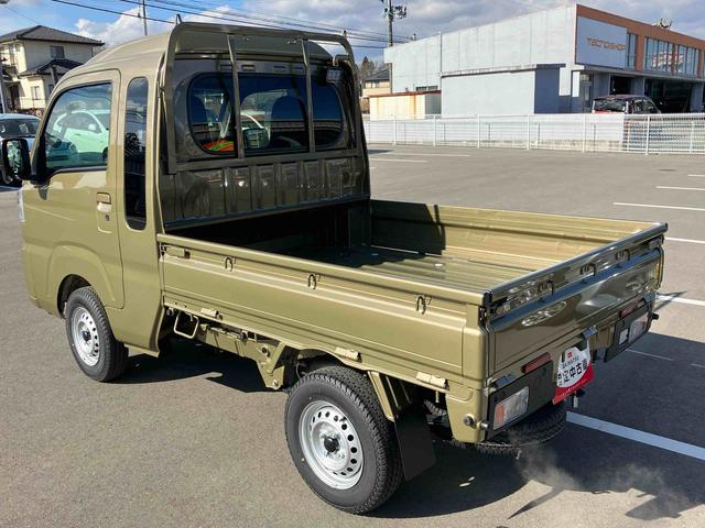 ハイゼットトラックジャンボエクストラ４ＷＤ　ＣＶＴ　６６０ｃｃ　衝突被害軽減ブレーキ　横滑り防止装置　ＡＢＳ　アイドリングストップ　プッシュボタンスタート　マニュアルエアコン　荷台作業灯　パワーステアリング　パワーウィンドウ（福島県）の中古車