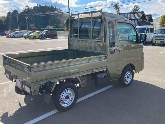 ハイゼットトラックジャンボエクストラ４ＷＤ　ＣＶＴ　６６０ｃｃ　衝突被害軽減ブレーキ　横滑り防止装置　ＡＢＳ　アイドリングストップ　プッシュボタンスタート　マニュアルエアコン　荷台作業灯　パワーステアリング　パワーウィンドウ（福島県）の中古車