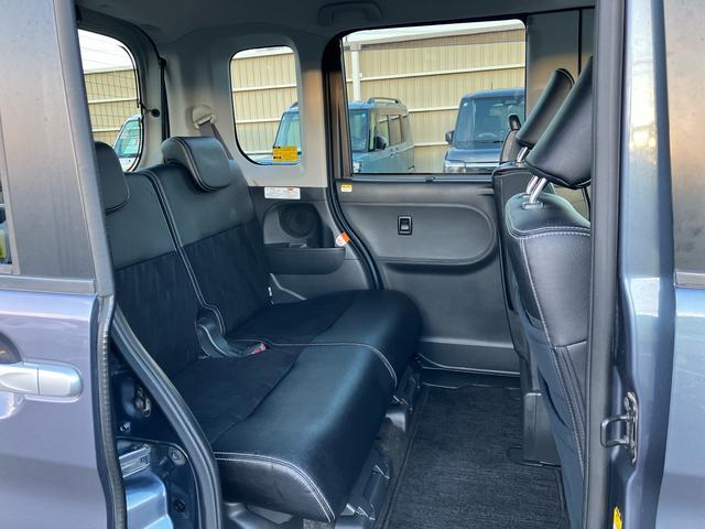 タントカスタムX トップエディションSAII2WD CVT 660cc ナビ 後席モニター ステアリングスイッチ 衝突被害軽減ブレーキ 横滑り防止装置 ABS アイドリングストップ プッシュボタンスタート 両側スライドドア ベンチシート(福島県)の中古車