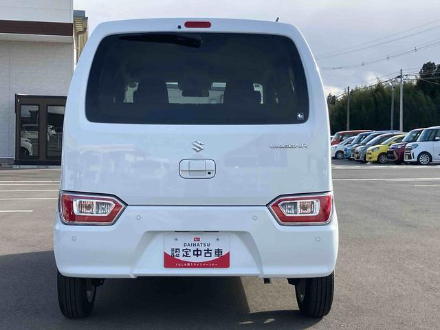 ワゴンＲＦＸ２ＷＤ　フロアシフト５速マニュアル　６６０ｃｃ　デュアルカメラブレーキサポート　ＡＢＳ　運転席・助手席エアバッグ　プッシュボタンスタート　運転席シートヒーター　社外アルミ（福島県）の中古車