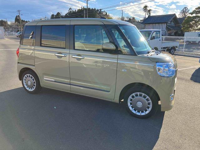 ムーヴキャンバスセオリーＧ２ＷＤ　ＣＶＴ　６６０ｃｃ　両側電動スライドドア　ナビ　全方位モニター　前席シートヒーター　衝突被害軽減ブレーキ　横滑り防止装置　ＡＢＳ　アイドリングストップ　プッシュボタンスタート（福島県）の中古車