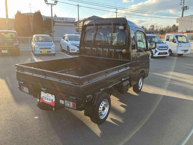 ハイゼットトラックジャンボエクストラ４ＷＤ　ＣＶＴ　６６０ｃｃ　衝突被害軽減ブレーキ　横滑り防止装置　ＡＢＳ　アイドリングストップ　スマートキー　プッシュボタンスタート　エアコン　パワーステアリング　パワーウィンドウ　荷台作業灯（福島県）の中古車