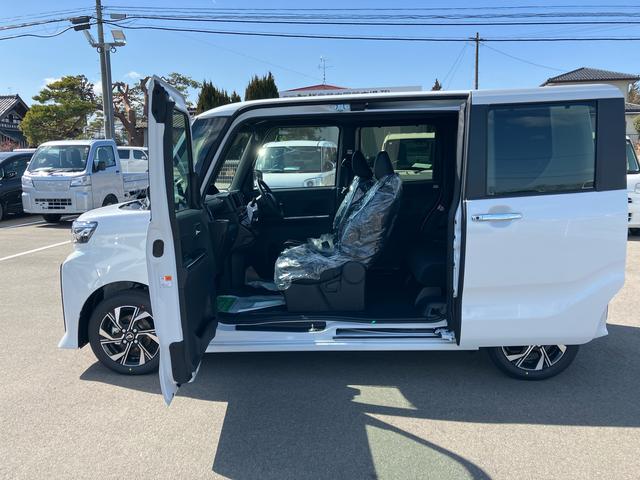 タントカスタムＸリミテッド　届出済未使用車２ＷＤ　ＣＶＴ　６６０ｃｃ　両側電動スライドドア　クルーズコントロール　衝突被害軽減ブレーキ　横滑り防止装置　ＡＢＳ　サイドエアバッグ　アイドリングストップ　プッシュボタンスタート　届出済未使用車（福島県）の中古車