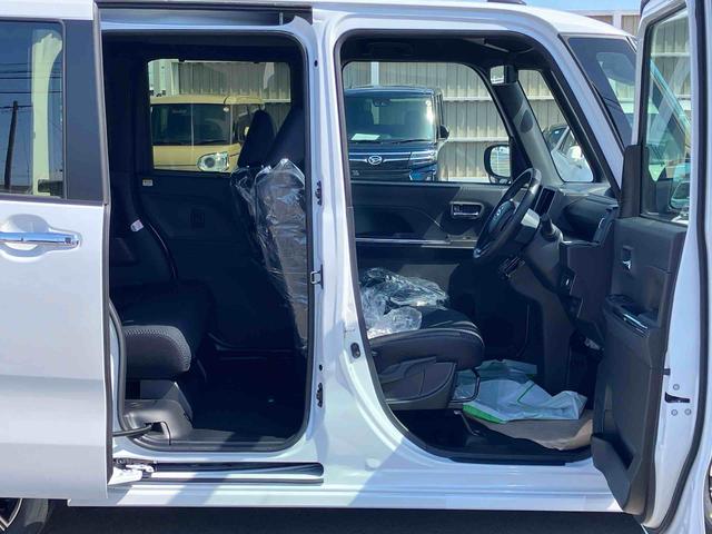 タントカスタムＸリミテッド　届出済未使用車２ＷＤ　ＣＶＴ　６６０ｃｃ　両側電動スライドドア　クルーズコントロール　衝突被害軽減ブレーキ　横滑り防止装置　ＡＢＳ　サイドエアバッグ　アイドリングストップ　プッシュボタンスタート　届出済未使用車（福島県）の中古車