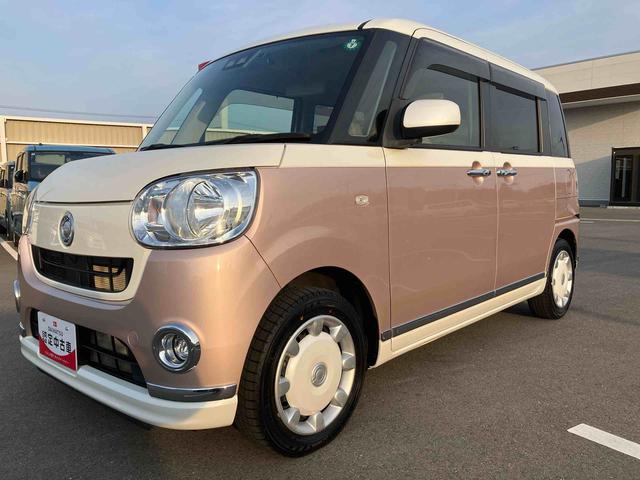 ムーヴキャンバスＸリミテッドメイクアップ　ＳＡIII２ＷＤ　ＣＶＴ　６６０ｃｃ　両側電動スライドドア　ナビ　ＥＴＣ車載器　運転席シートヒーター　衝突被害軽減ブレーキ　横滑り防止装置　ＡＢＳ　アイドリングストップ　プッシュボタンスタート（福島県）の中古車