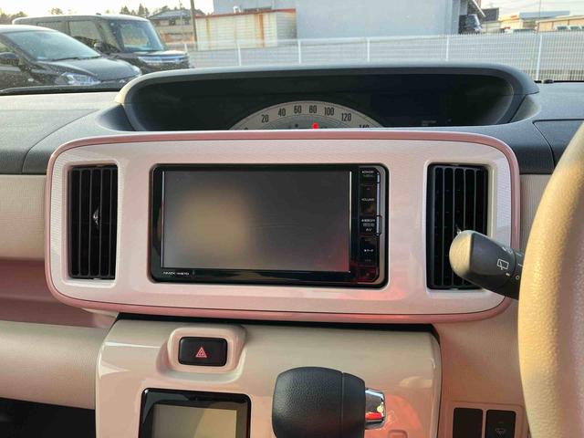 ムーヴキャンバスＸリミテッドメイクアップ　ＳＡIII２ＷＤ　ＣＶＴ　６６０ｃｃ　両側電動スライドドア　ナビ　ＥＴＣ車載器　運転席シートヒーター　衝突被害軽減ブレーキ　横滑り防止装置　ＡＢＳ　アイドリングストップ　プッシュボタンスタート（福島県）の中古車