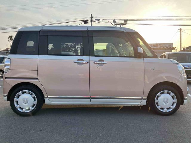 ムーヴキャンバスＸリミテッドメイクアップ　ＳＡIII２ＷＤ　ＣＶＴ　６６０ｃｃ　両側電動スライドドア　ナビ　ＥＴＣ車載器　運転席シートヒーター　衝突被害軽減ブレーキ　横滑り防止装置　ＡＢＳ　アイドリングストップ　プッシュボタンスタート（福島県）の中古車